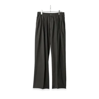 ANCELLM Cut Gather Easy Pants "Black"
