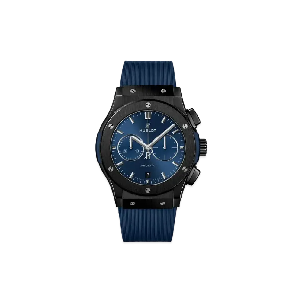 HUBLOT Classic Fusion Ceramic Blue Chronograph 45mm