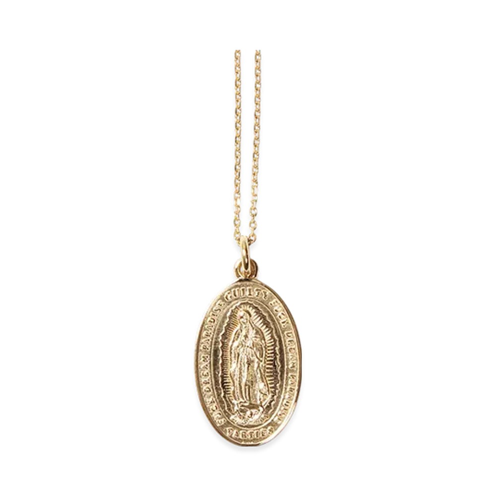 WACKO MARIA Maria Medal Necklace "Gold"