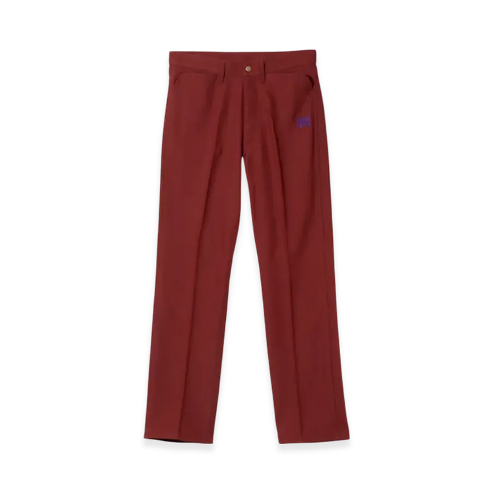 NEEDLES Straight Jean - Poly Twill "Red"