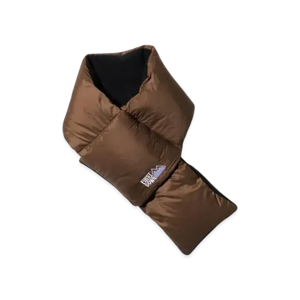 FIRST DOWN Reversible Down Muffler "Brown"