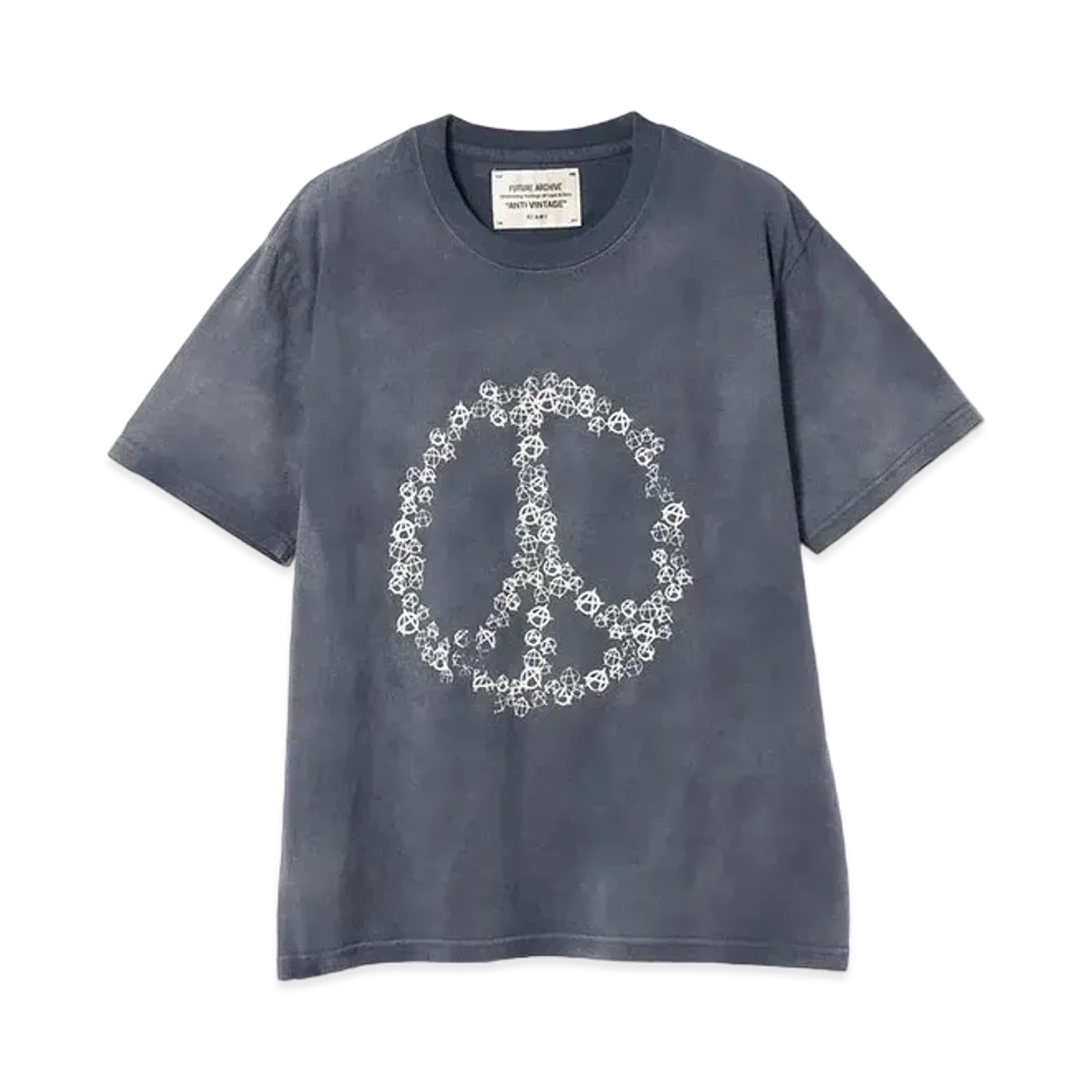 BEAMS x FUTURE ARCHIVE Print Tee "Navy"