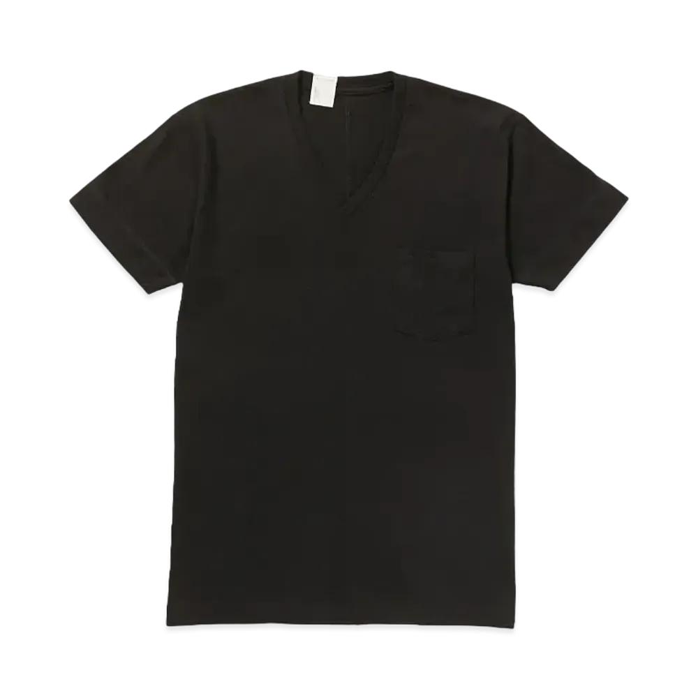 N.HOOLYWOOD V Neck T-Shirt "Black"