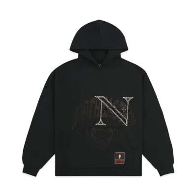 Travis Scott x M&N x Northeastern University Hoodie "Black"