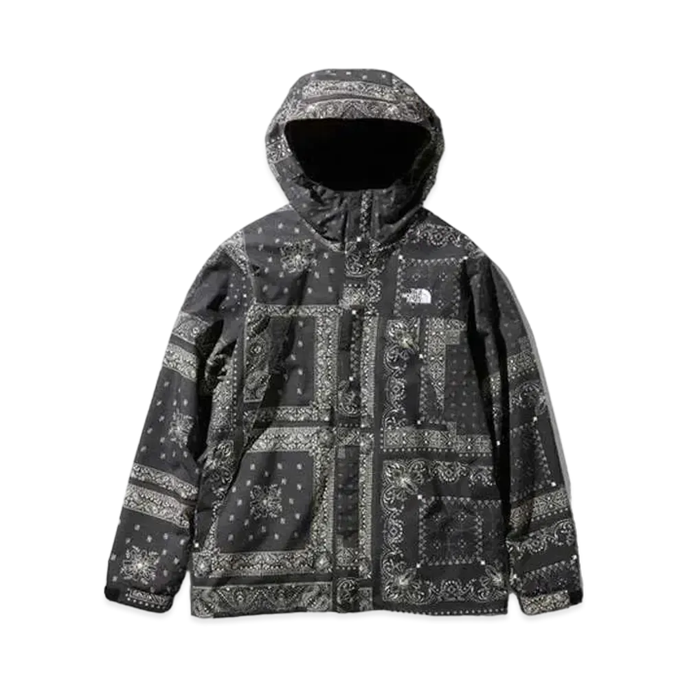 The North Face NOVELTY SCOOP JACKET "Bandana Renewal Black"