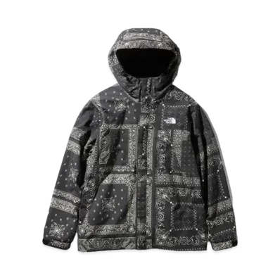 The North Face NOVELTY SCOOP JACKET "Bandana Renewal Black"
