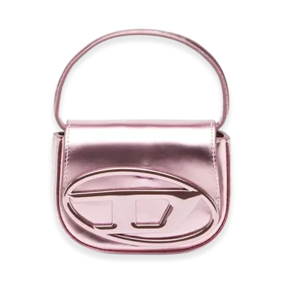 Diesel 1Dr-XS-S Cow Leather Shoulder Bag XS "Pink White"