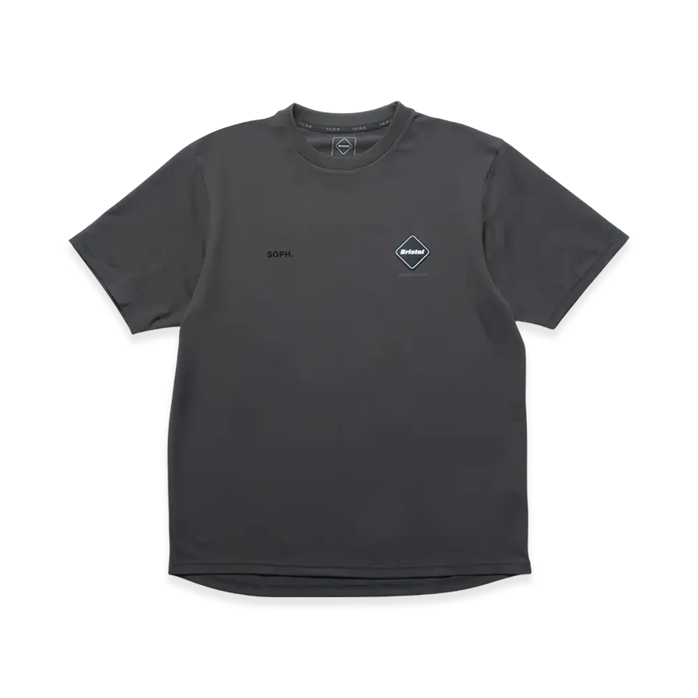 F.C.Real Bristol S/S Athletic Top "Charcoal Gray"