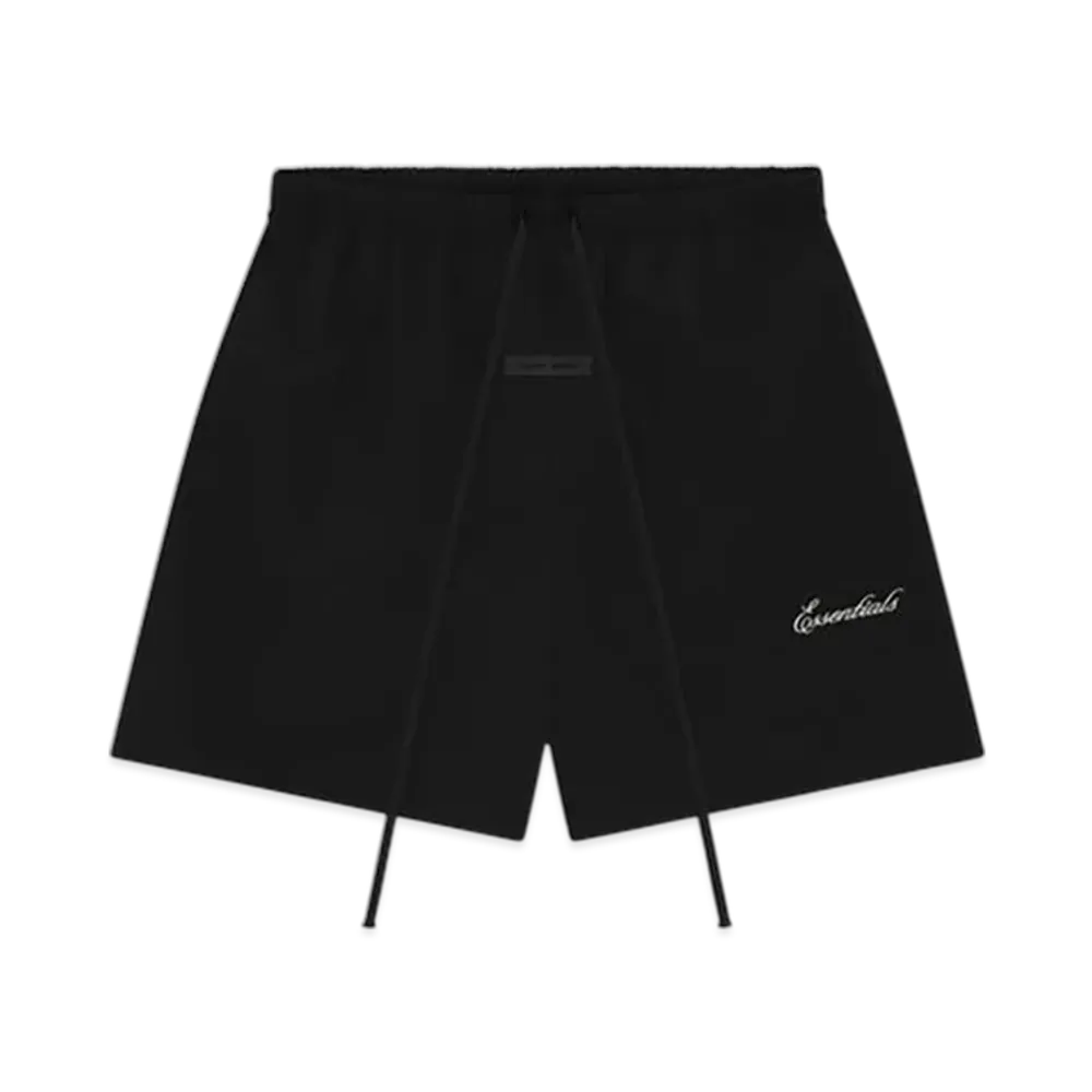 FEAR OF GOD ESSENTIALS Sporty Nylon Classic Short "Jet Black"
