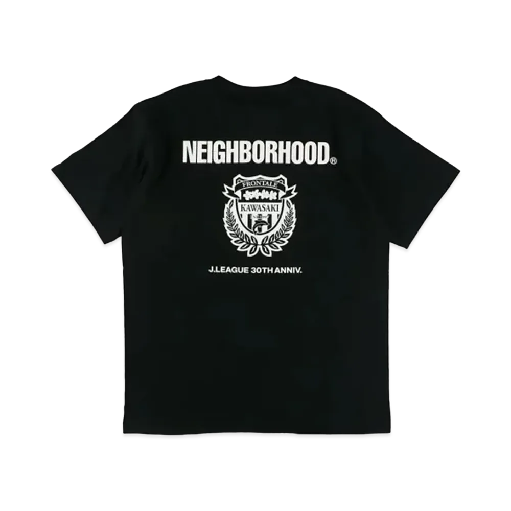 NEIGHBORHOOD x Kawasaki Frontale Collab Short Sleeved T-shirt "Black"