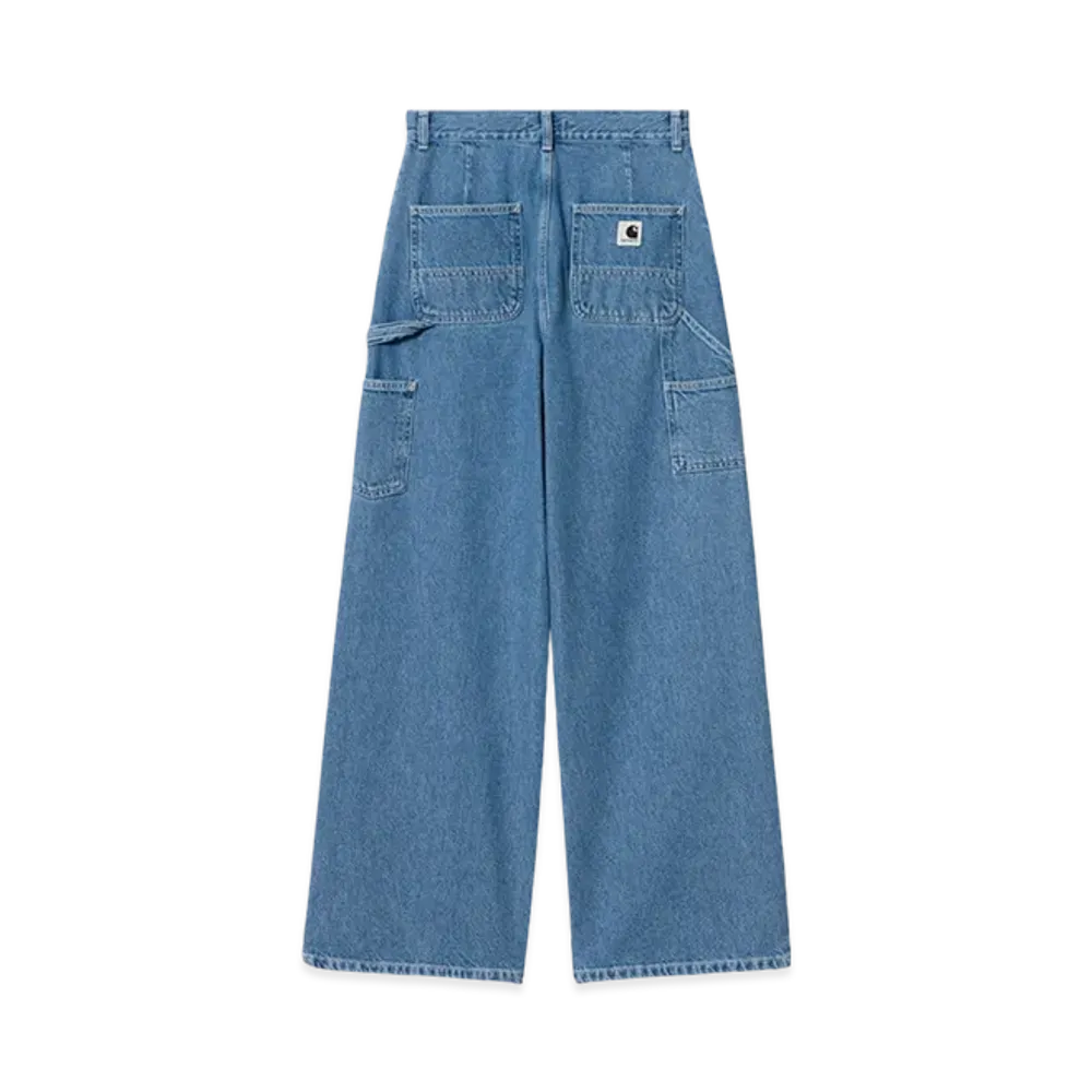 Carhartt WIP Women's Marshfield Denim Jens Pants "Blue Heavy Stone Wash"