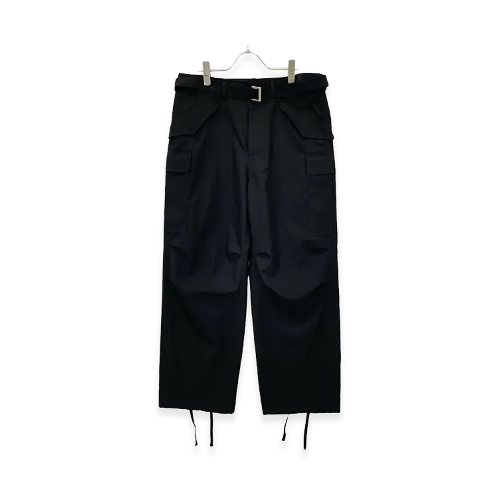 sacai Suiting Cargo Pants "Black"