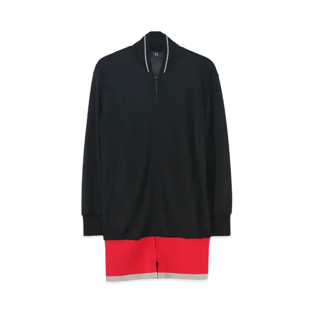 Yohji Yamamoto Y's TRANSLUCENT YARN KNIT BLOUSON "Black"