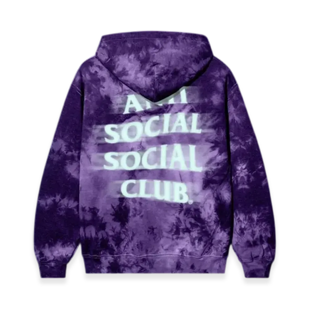ANTI SOCIAL SOCIAL CLUB Possessed Reflective Hoodie "Purple"