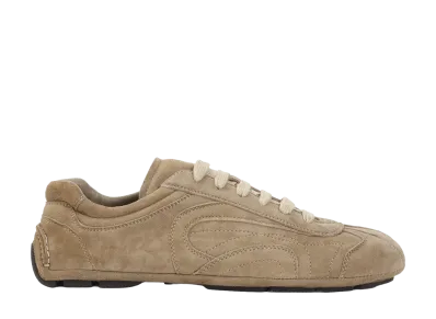 PRADA Montecarlo Re-Edition 2005 Suede Sneakers "Brown"