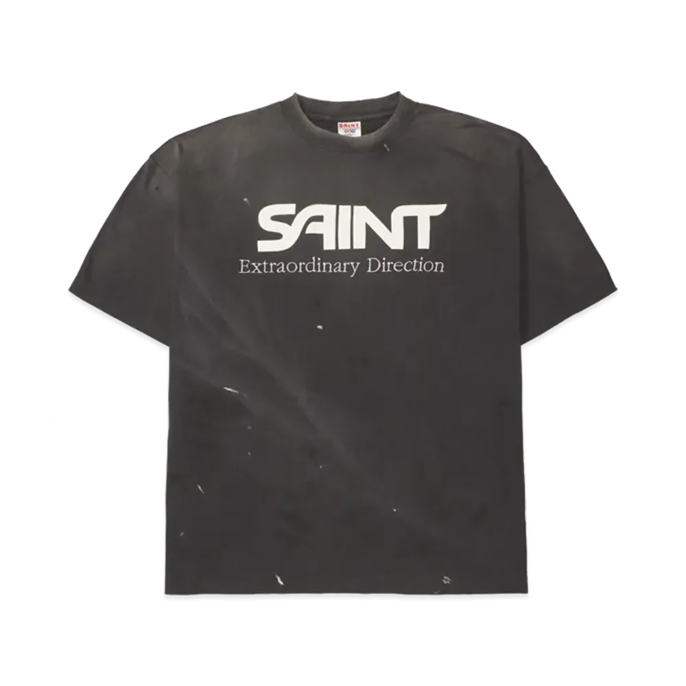 SAINT Mxxxxxx SS T-Shirt/Embroidery "Black"