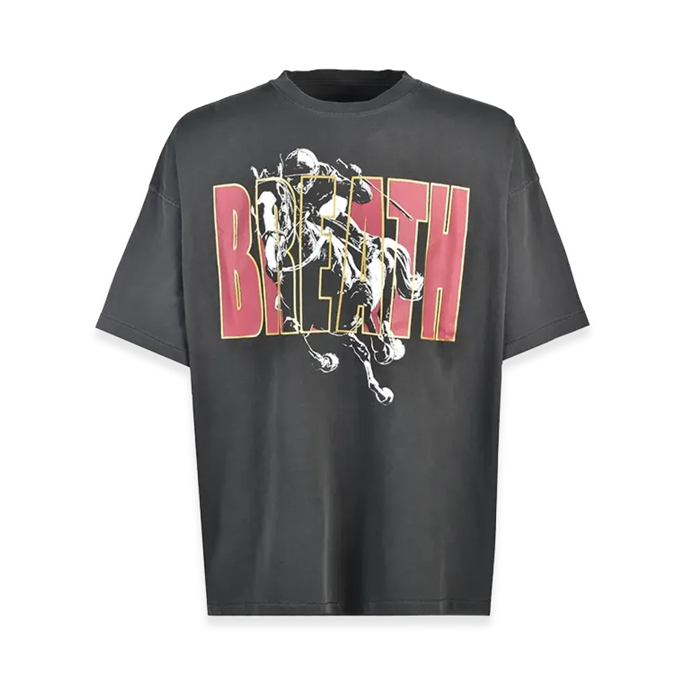 BREATH Horse Tee "Black"