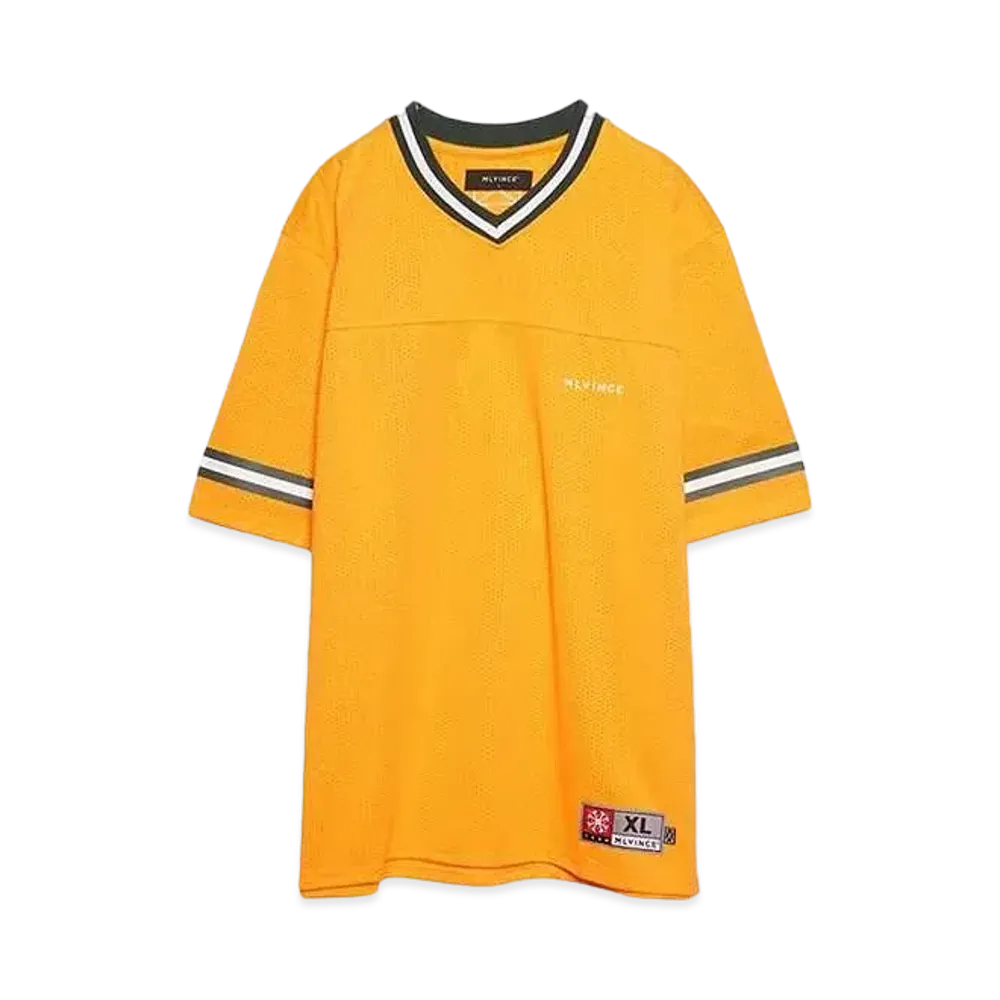 MLVINCE S/S FOOTBALL SHIRT "YELLOW"