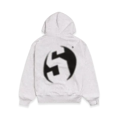 Stussy Lens Zip Hoodie "Ash Heather"