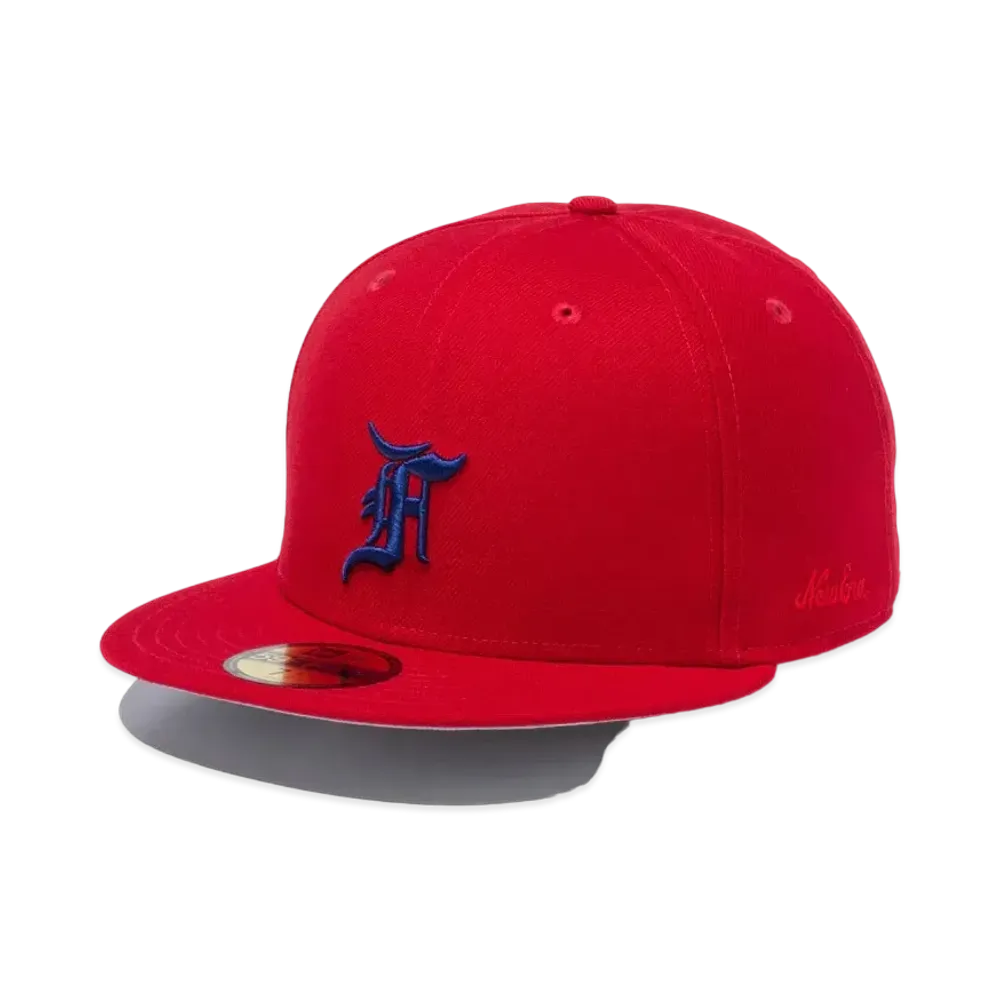 NEW ERA 59Fifty Fear of God Essentials the Classic Collection Texas Rangers "Red/Blue Gray"