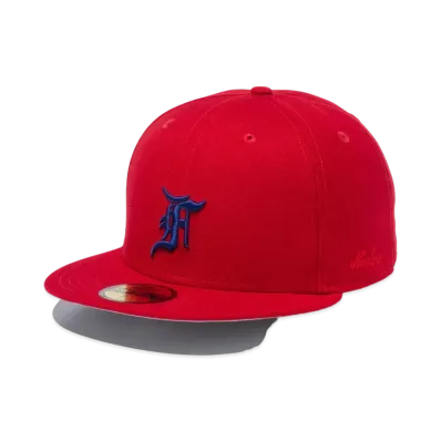 NEW ERA 59Fifty Fear of God Essentials the Classic Collection Texas Rangers "Red/Blue Gray"