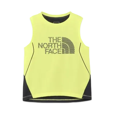 The North Face Kids Trail Run Tank "Lemon Yellow"