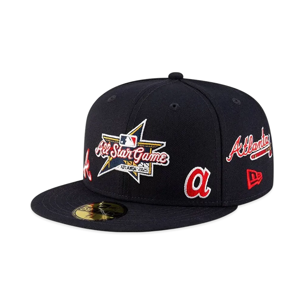 NEW ERA 59Fifty Split Panel 2025 MLB All Star Game Workout Houston Astros "Navy"