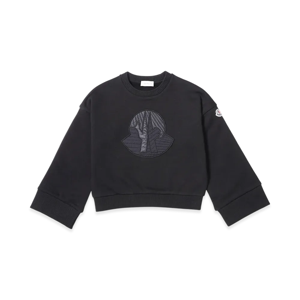 MONCLER Kids Sweatshirt "Black"