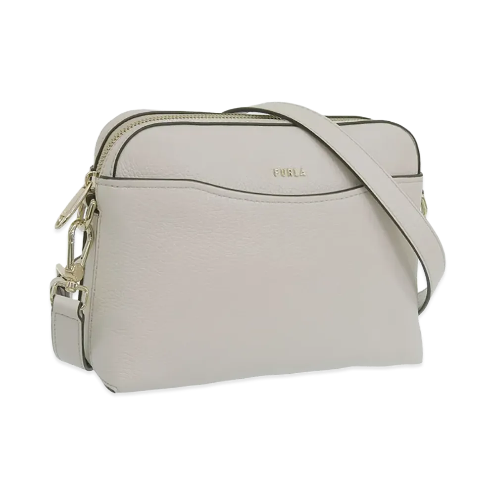 FURLA Gea Crossbody Xl Pouch "White"