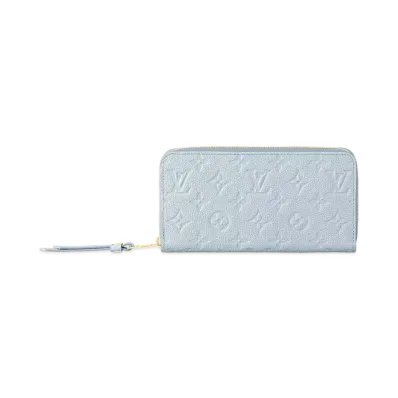Louis Vuitton Zippy Wallet Monogram Empreinte Leather "Blue"