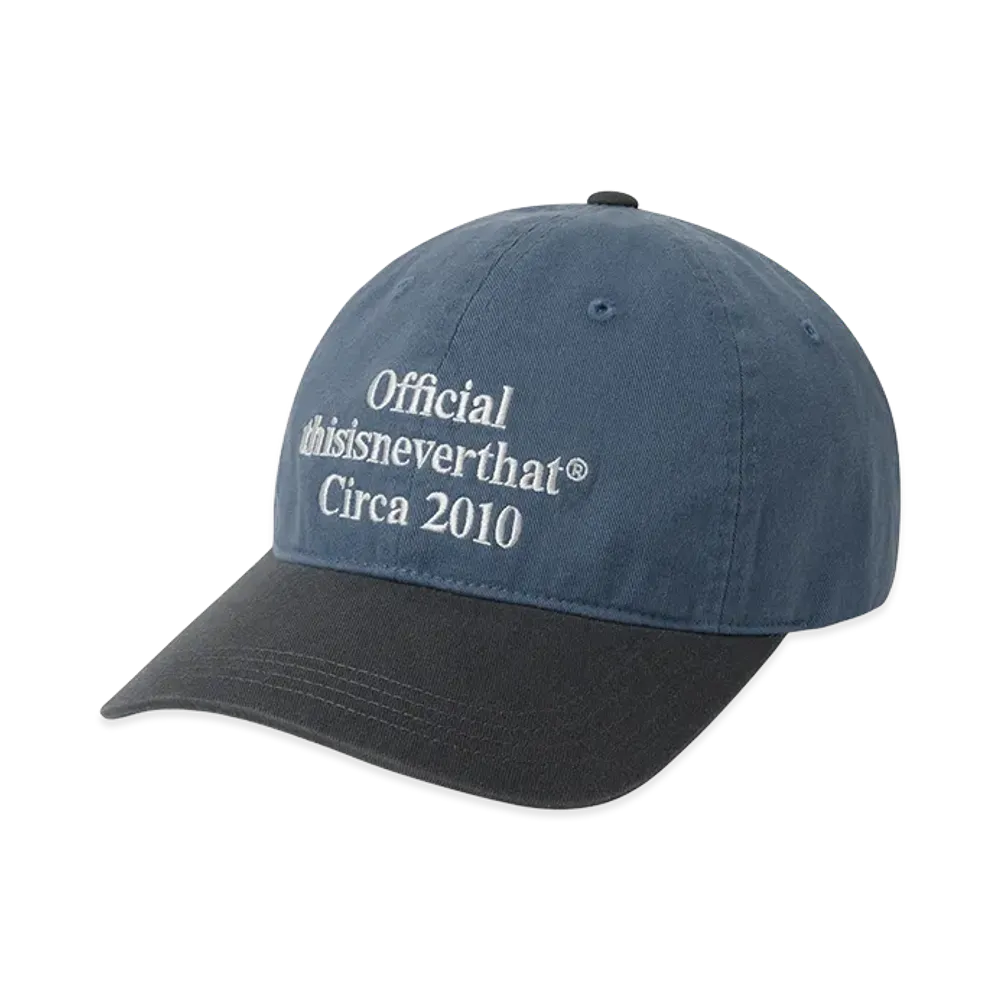 thisisneverthat Times Cap "Blue/Charcoal"