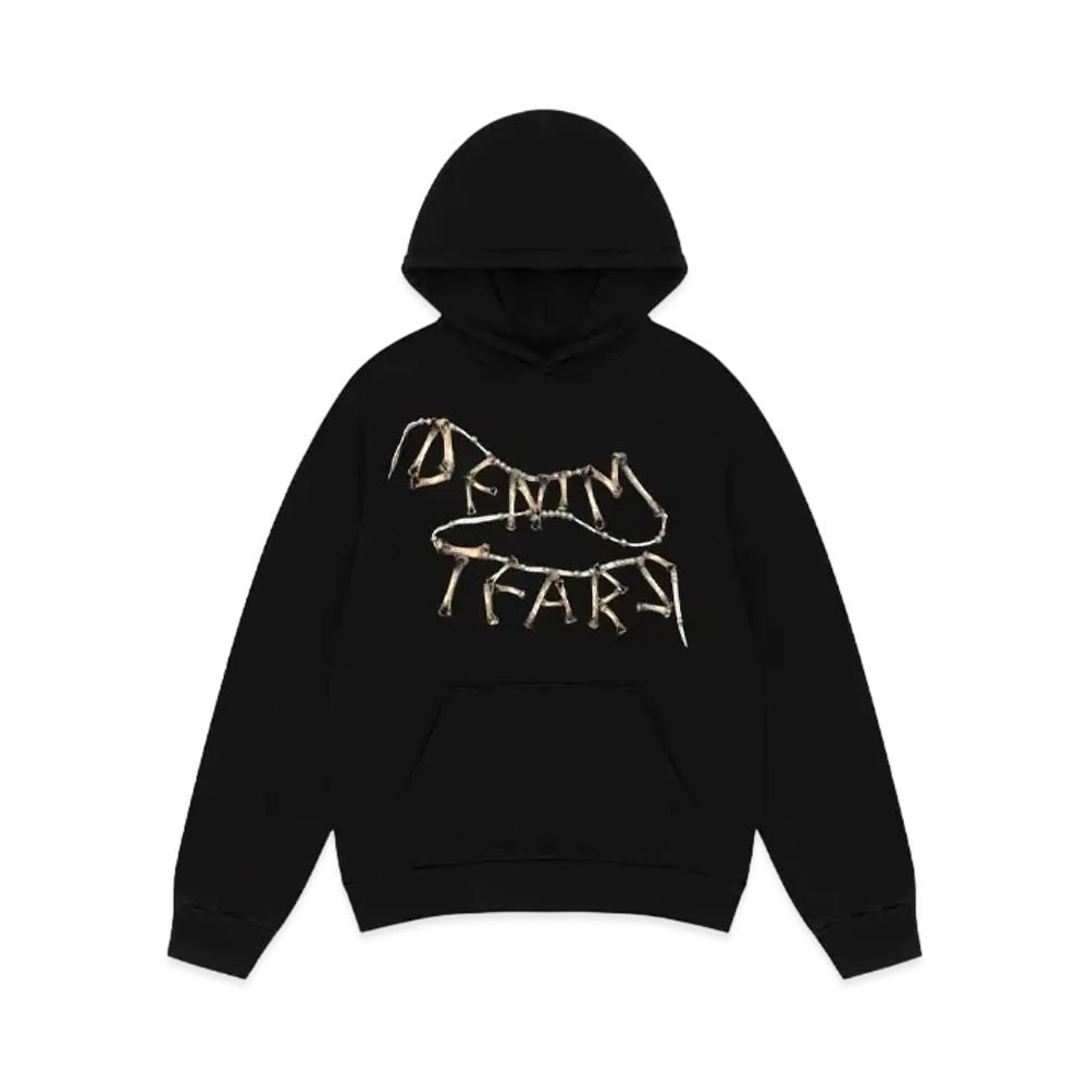 DENIM TEARS Chicken Bone Hoodie "Black"