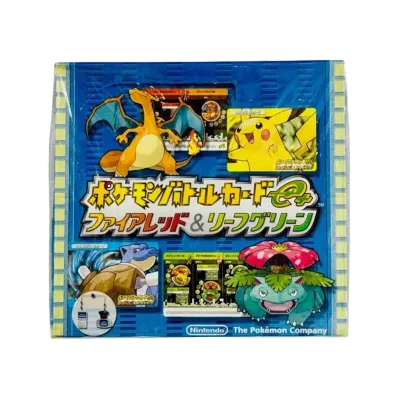 ポケモンカードゲーム ポケモンバトルカードe+「ファイアレッド&リーフグリーン」ボックス