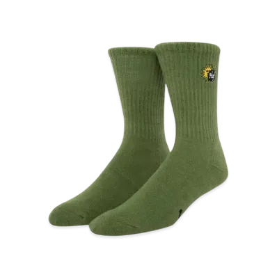 HUF Total Eclipse Socks "Leaf"