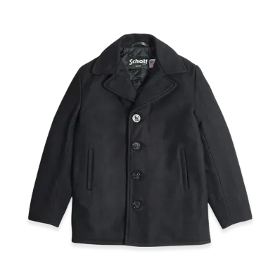 Schott Special Edition 756TG Mens Wool Single Peacoat "Navy"