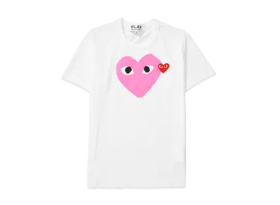 COMME des GARCONS PLAY CDG AX-T106-051 "Pink"