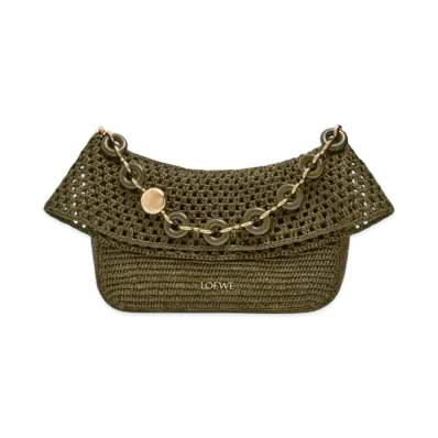 LOEWE Ola Bag Medium "Dark Khaki"