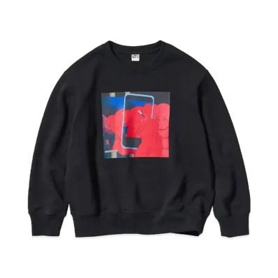 Uniqlo x KAWS x WARHOL Sweatshirts Kids "Black"