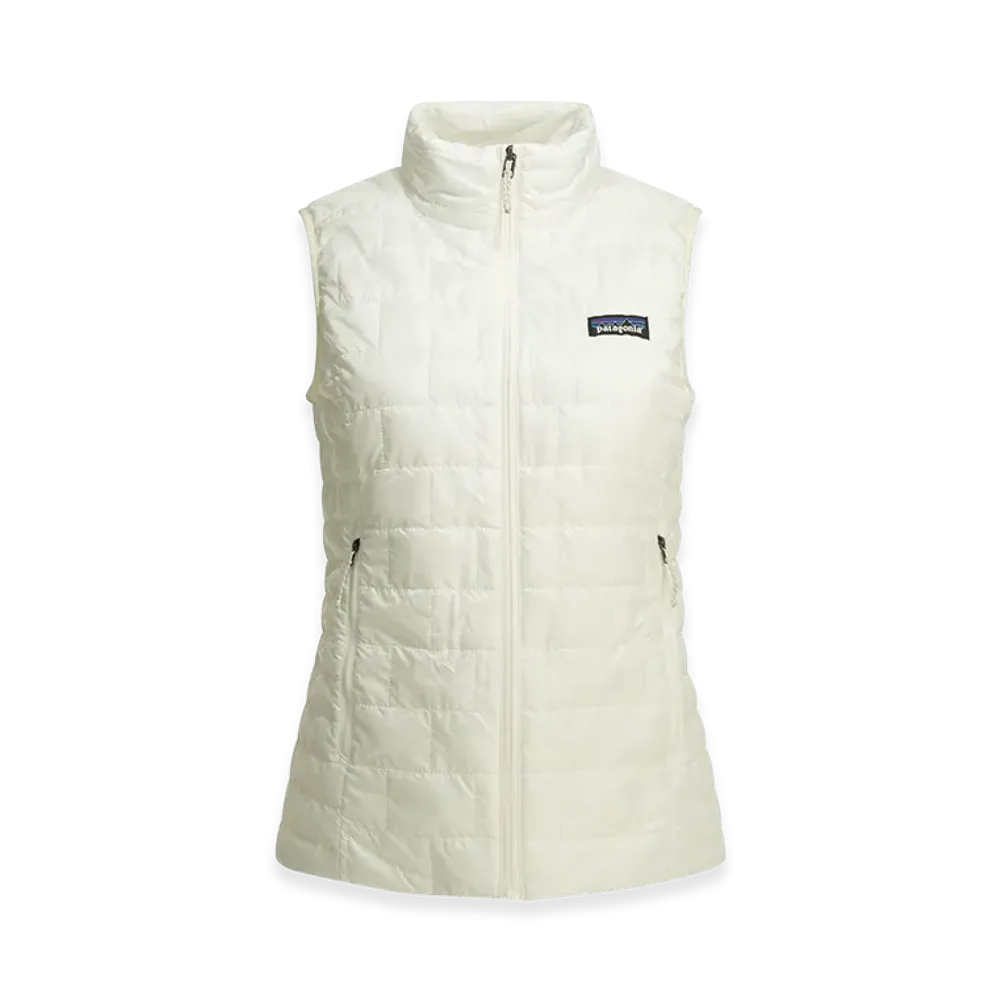 Patagonia Women's "Nano Puff" Sleeveless Jacket "Gray"