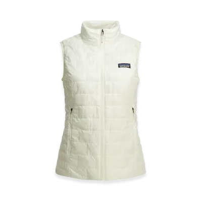 Patagonia Women's "Nano Puff" Sleeveless Jacket "Gray"
