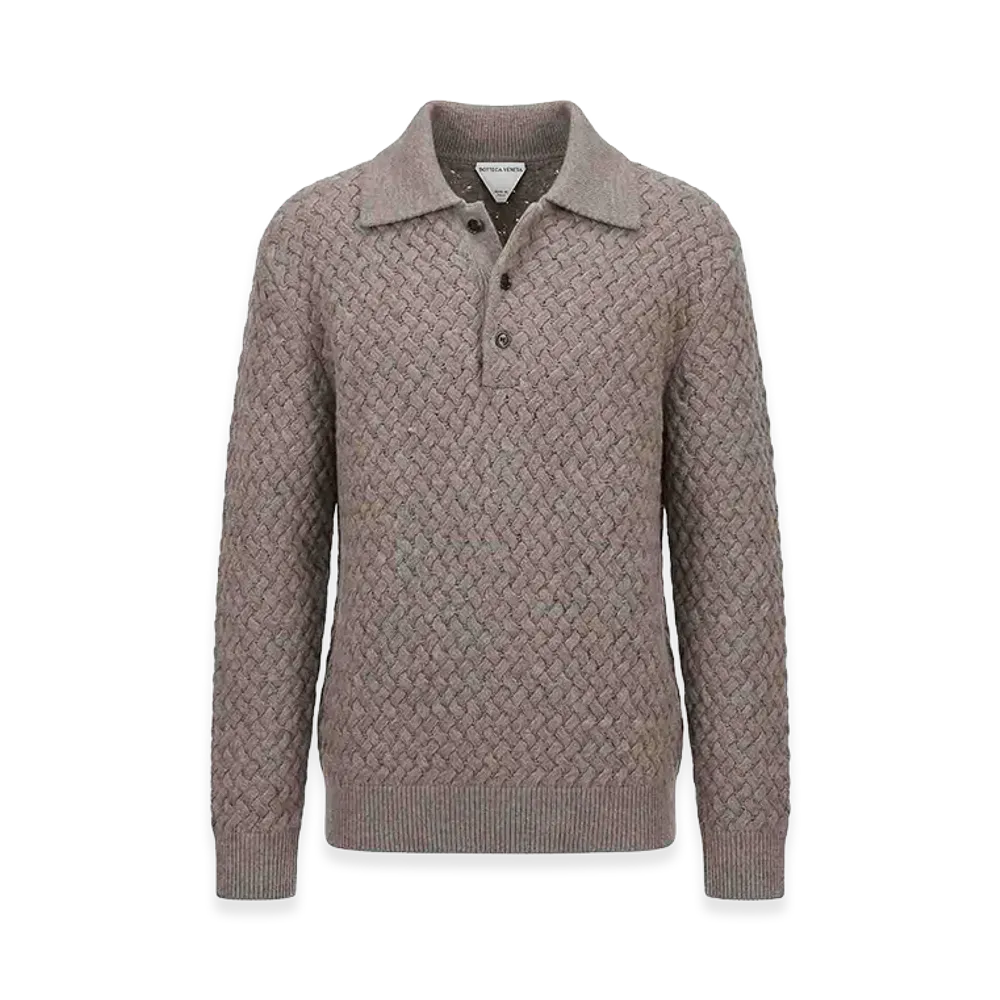 Bottega Veneta Matt Cotton Corduroy Wide Leg Trousers "Gray"