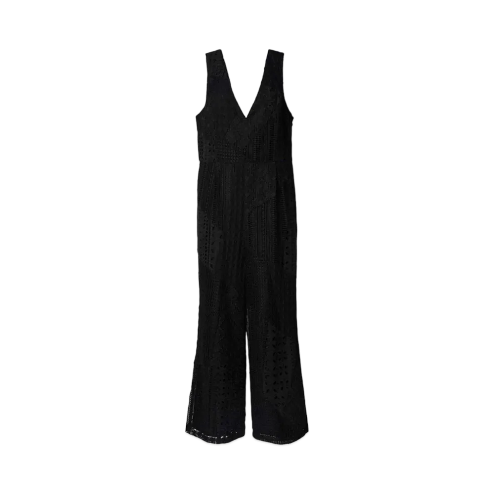 ANREALAGE Lace Jumpsuit "Black"