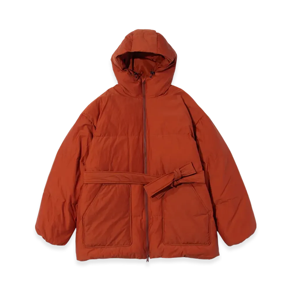 F/CE. Recycled Down Hood Blouson "Brick"