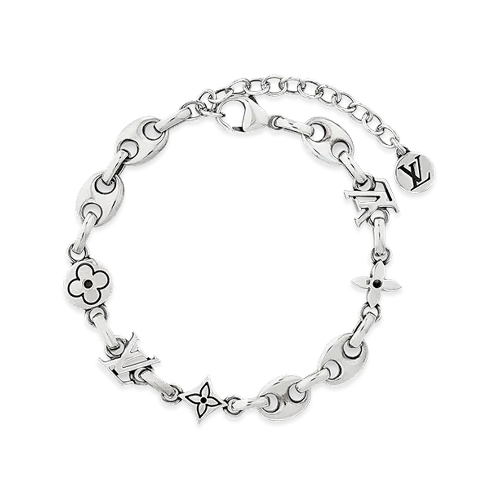 Louis Vuitton LV Sailor Bracelet "Silver"