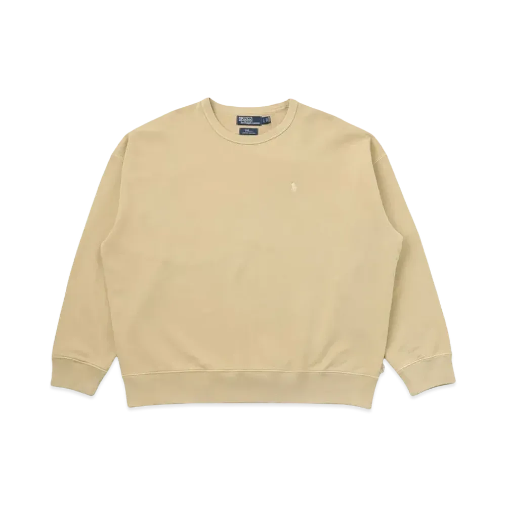 Ron Herman x Polo Ralph Lauren Polo Pony Embroidery Sweat Pullover "Beige"