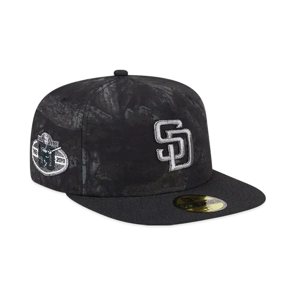NEW ERA 59Fifty A-Frame Ripstop Camo San Diego Padres "Real Tree Camo/Black"