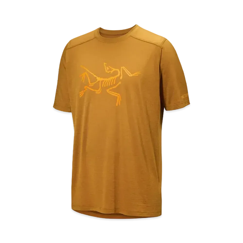 ARC'TERYX Ionia Merino Wool Logo Short Sleeve Men's X000006796 "Yukon"