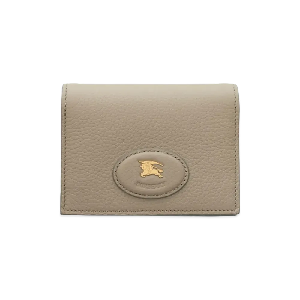 Burberry Women's Bloomsbury Folding Card Case "Mushroom Beige/Mallow Pink"