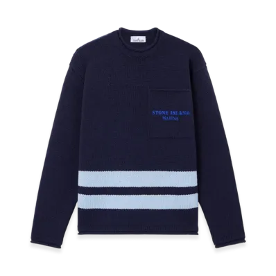 Stone Island 5100029 Pure Woolstone Island Marina "Navy"