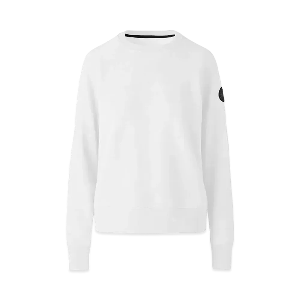 CANADA GOOSE Muskoka Crewneck Black Label "White"